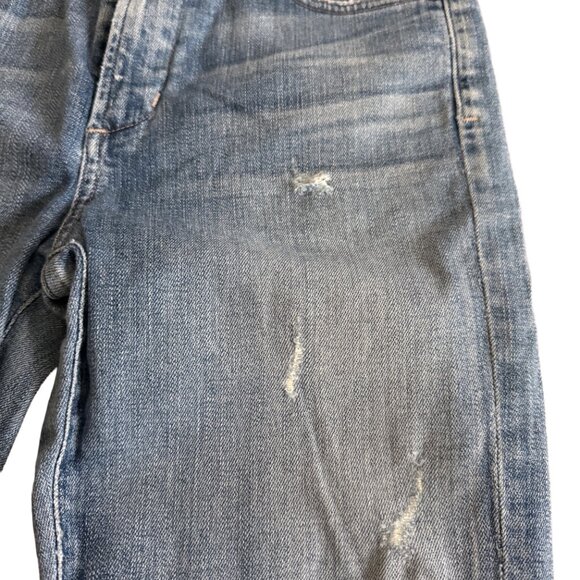 Citizens of Humanity Women's 26 DIstressed Rocket Mid Rise Crop Skinny Jeans - Picture 9 of 14